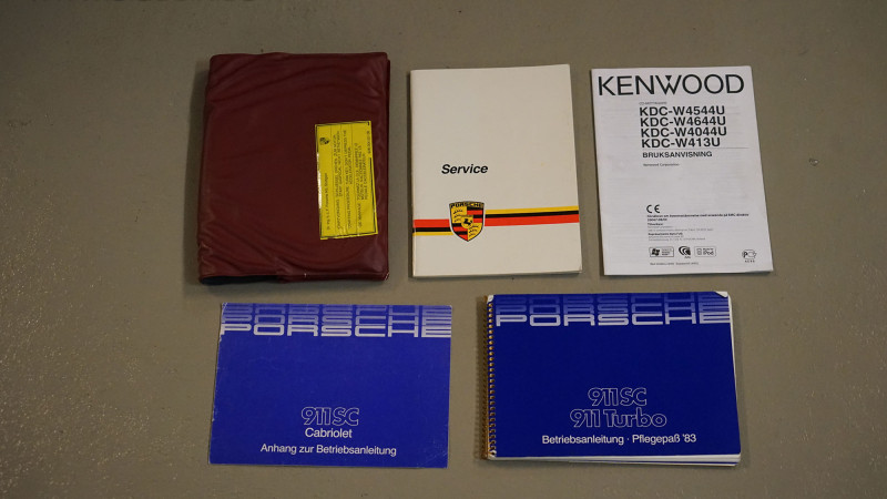 porsche-911-sc-original-books
