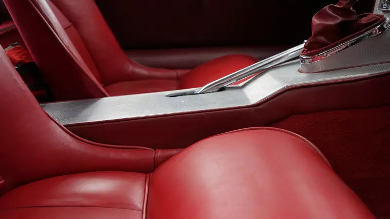 rote Jaguar-Sitze